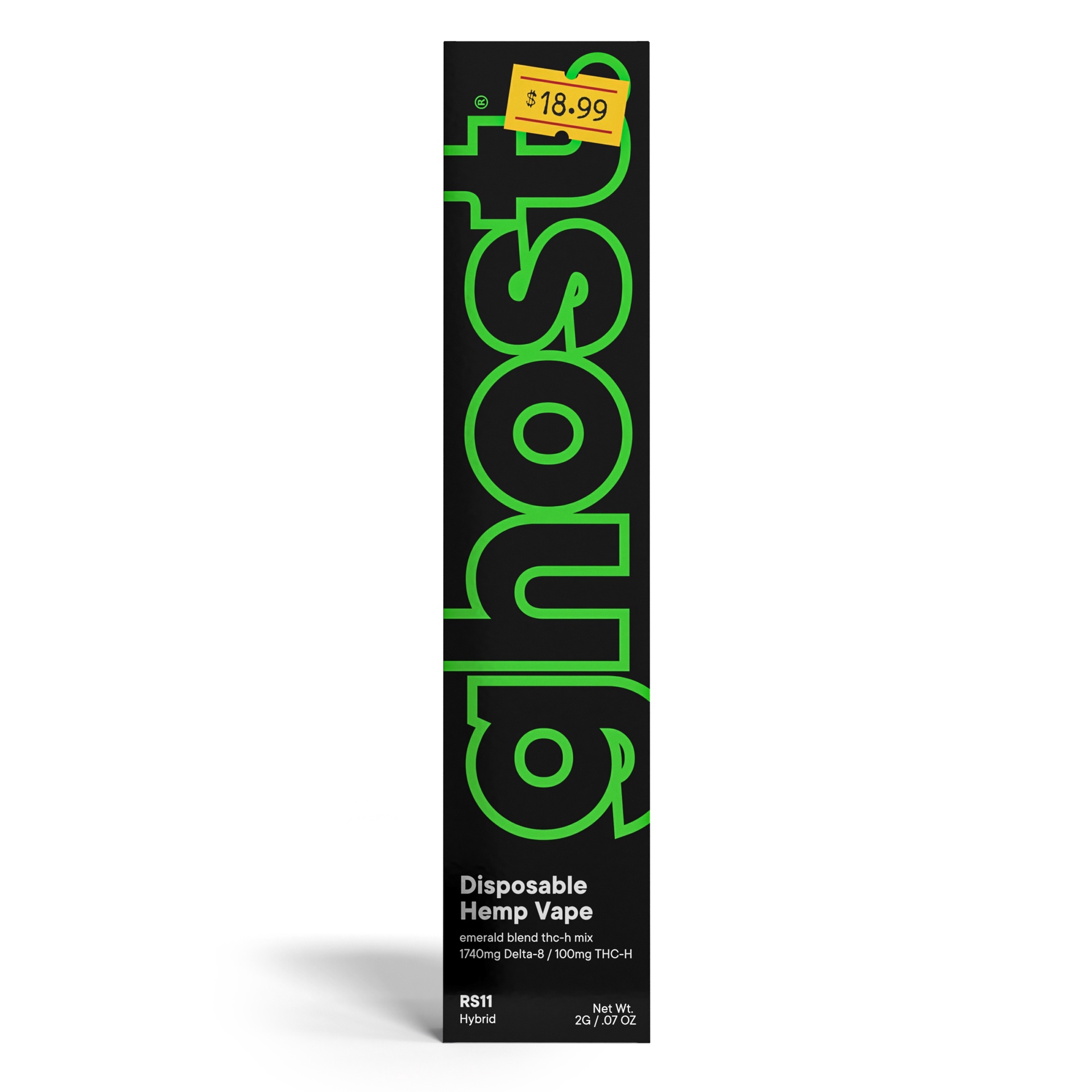 RS11 2g disposable / Ghost Emerald Blend